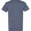 Gildan 5000 - Blues 1 - Heather Navy Back