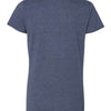 Gildan 5000L - Blues - Heather Navy Back