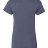 Gildan 5V00L - Heather Navy Back