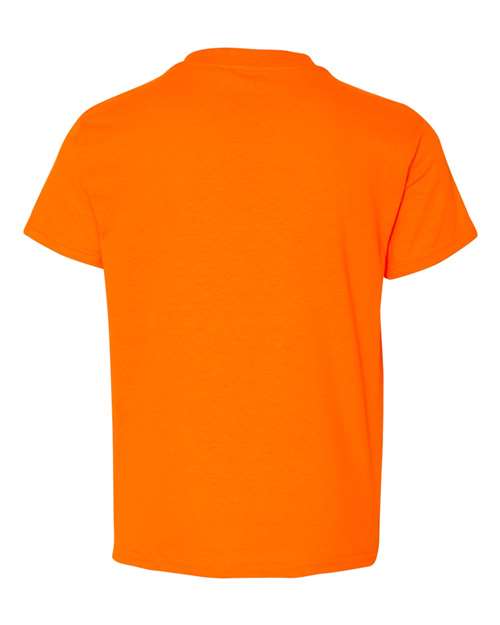 Gildan 8000B - Yellows & Oranges - Safety Orange Back