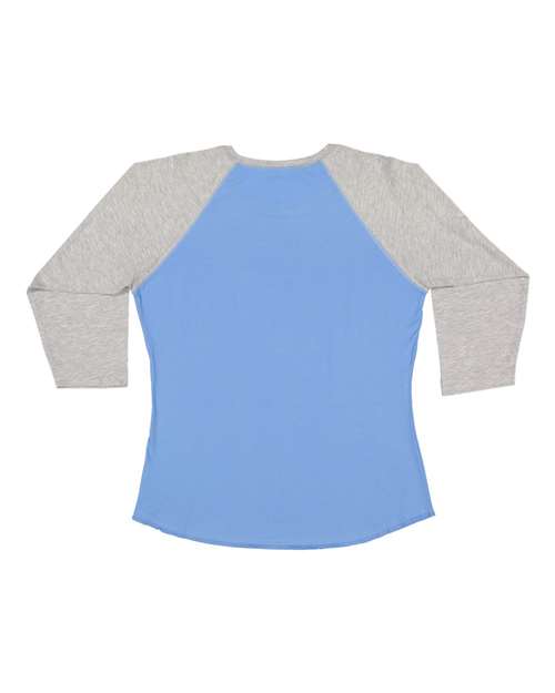 LAT 3530 - Carolina Blue/ Vintage Heather Back