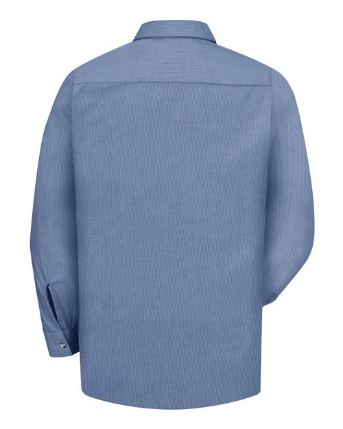 Red Kap SP14 - Blues - Denim Blue Microcheck Back