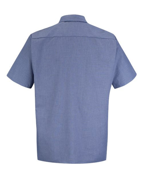 Red Kap SP24 - Blues - Denim Blue Microcheck Back