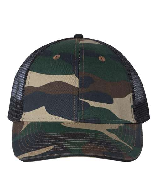Valucap S102 - Green Camo/ Black