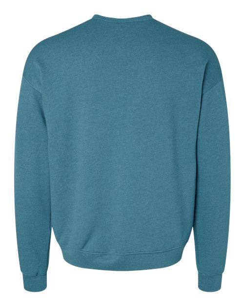 BELLA + CANVAS 3945 - Blues - Heather Deep Teal Back