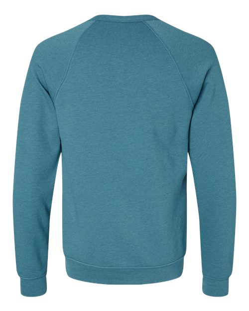 BELLA + CANVAS 3901 - Blues - Heather Deep Teal Back