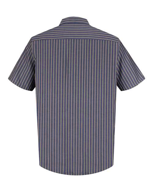 Red Kap SP24 - Blues - Navy/ Khaki Stripe Back