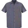 Red Kap SP24 - Blues - Navy/ Khaki Stripe