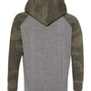 Independent Trading Co. PRM10TSB - Nickel Heather/ Forest Camo Back