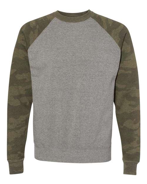 Independent Trading Co. PRM30SBC - Nickel Heather/ Forest Camo