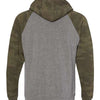 Independent Trading Co. PRM33SBP - Greens - Nickel Heather/ Forest Camo Back
