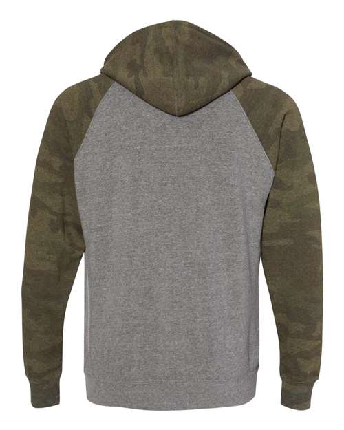 Independent Trading Co. PRM33SBP - Greens - Nickel Heather/ Forest Camo Back