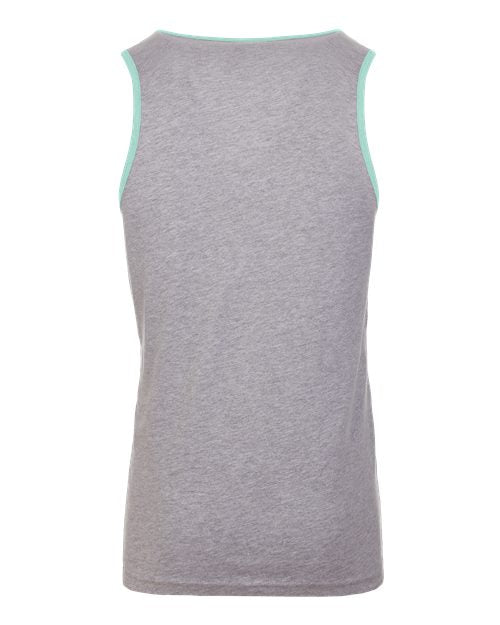 Next Level 3633 - Heather Grey/ Cancun Back