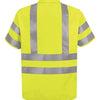 Red Kap SS24HV - AB-Fluorescent Yellow/ Green Back