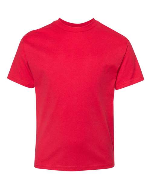Hanes 498Y - Reds & Pinks - Athletic Red
