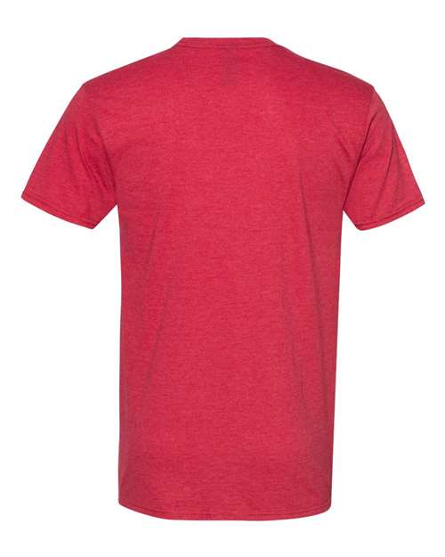 Hanes 4980 - Reds & Pinks - Heather Red Back