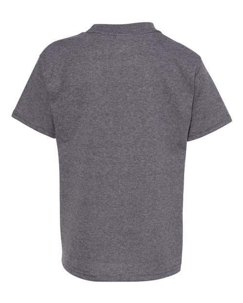 Hanes 5370 - Blacks & Grays - Charcoal Heather Back