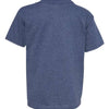 Hanes 5370 - Blues - Heather Navy Back
