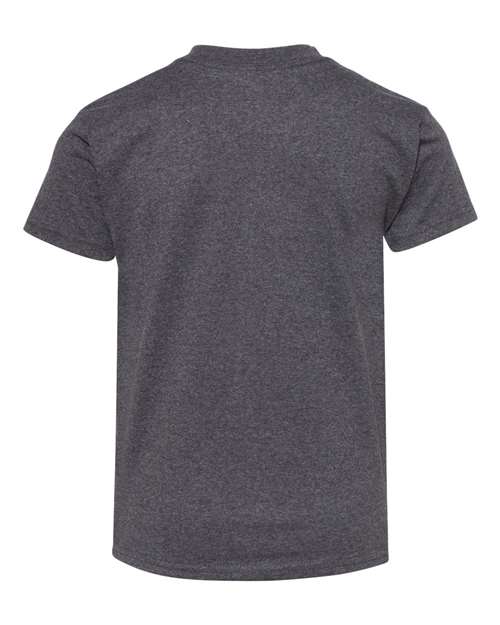 Hanes 5450 - Blacks & Grays - Charcoal Heather Back