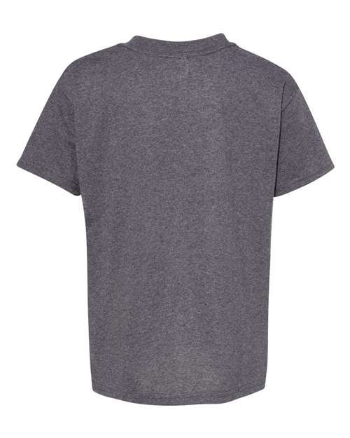 Hanes 5480 - Blacks & Grays - Charcoal Heather Back