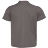 Hanes 498Y - Blacks & Grays - Smoke Grey Back