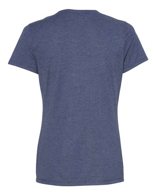Hanes SL04 - Blues - Heather Navy Back
