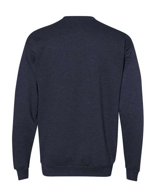 Hanes P160 - Blues - Heather Navy Back