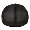 Flexfit 6511 - Charcoal/ Black Back