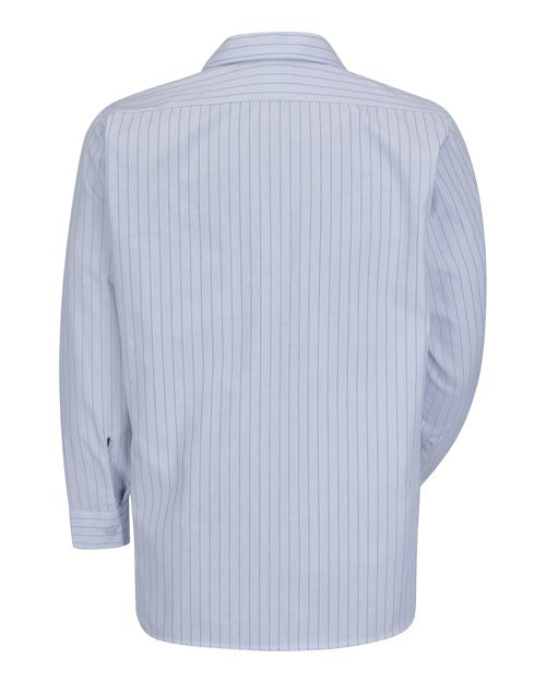 Red Kap SP10 - Light Blue/ Navy Stripe Back