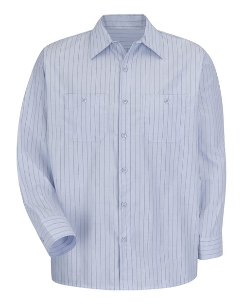 Red Kap SP10 - Light Blue/ Navy Stripe