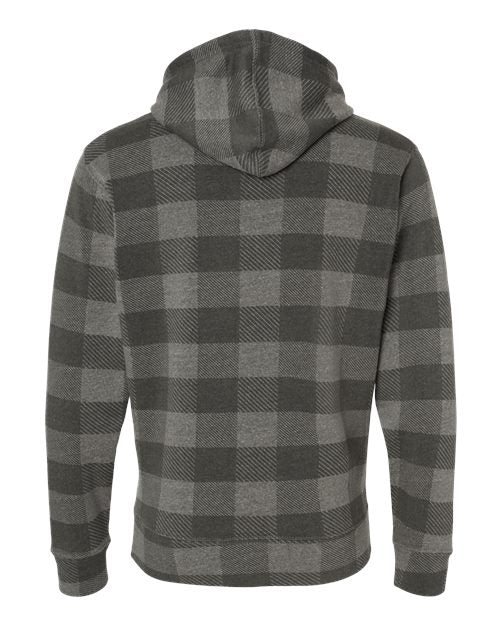 J. America 8871 - Blacks & Grays - Smoke Triblend Buffalo Back