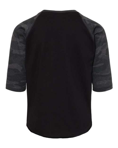 LAT 6130 - Black/ Storm Camo Back