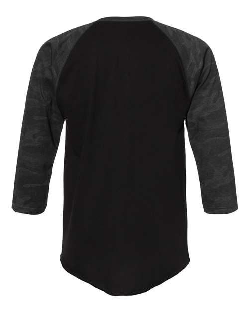 LAT 6930 - Black/ Storm Camo Back