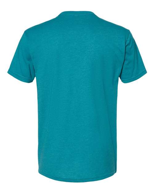 Next Level 6210 - Blues - Teal Back