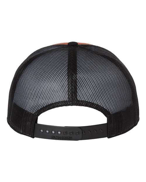 Richardson 168 - Charcoal/ Burnt Orange/ Black Back