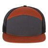 Richardson 168 - Charcoal/ Burnt Orange/ Black
