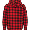 Independent Trading Co. PRM33SBP - Reds & Pinks - Red Buffalo Plaid Back