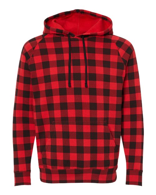 Independent Trading Co. PRM33SBP - Reds & Pinks - Red Buffalo Plaid