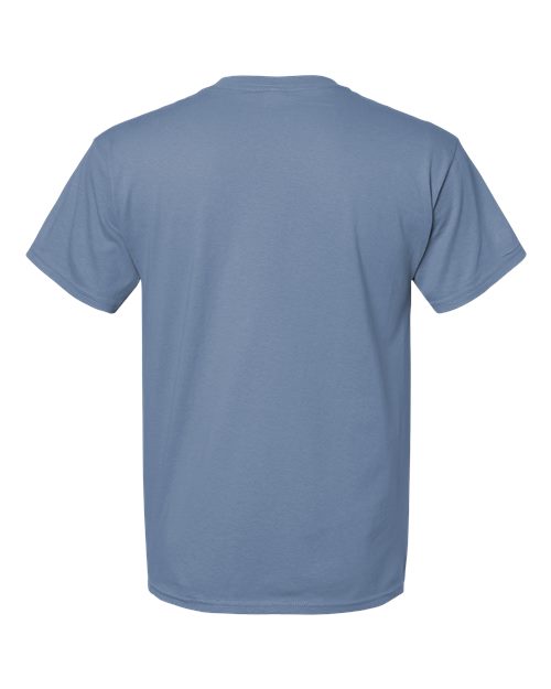Hanes 5280 - Whites & Neutrals - Stonewashed Blue Back