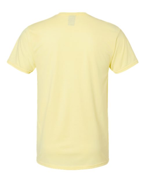 Hanes 4980 - Other Colors 1 - Lemon Meringue Heather Back