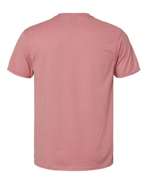 Hanes 4980 - Reds & Pinks - Mauve Heather Back