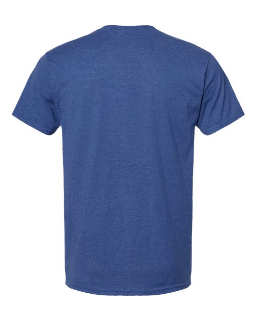 Hanes 4980 - Blues - Regal Navy Heather Back