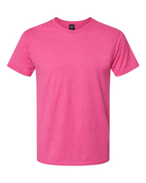 Hanes 4980 - Reds & Pinks - Wow Pink Heather