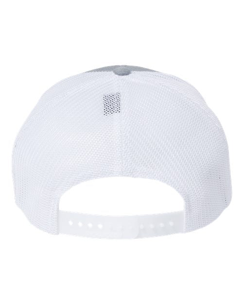 Richardson 112PL - Heather Grey/ White Back