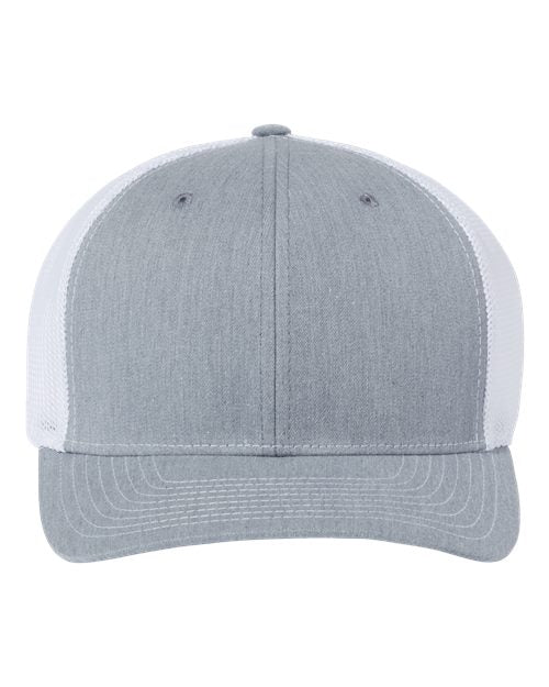 Richardson 112PL - Heather Grey/ White