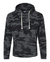 J. America 8871 - Blacks & Grays - Black Camo Triblend