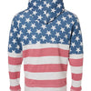 J. America 8871 - Other Colors - Stars & Stripes Triblend Back