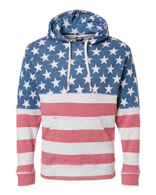 J. America 8871 - Other Colors - Stars & Stripes Triblend