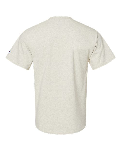 Champion T425 - Whites & Neutrals - Oatmeal Heather Back
