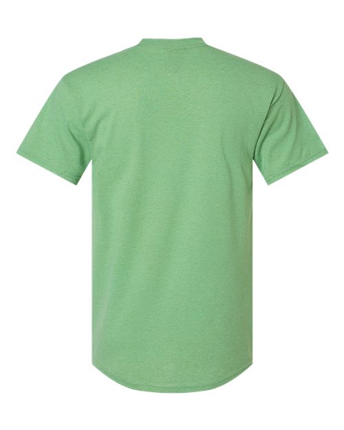 Hanes 42TB - Other Colors - True Green Heather Back